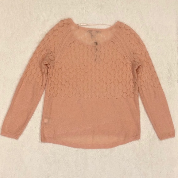 Salmon Knit Sweater - Picture 2 of 5